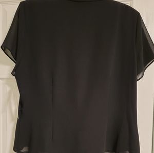 Skirt top. Black 2 piece Danny & Nicole